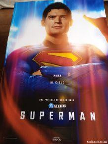 Cinema: Superman - David Corenswet, Rachel Brosnahan, James Gunn - Poster original Warner 2025 Mod 1